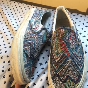 Vans slip on!